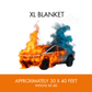 XL Car Fire Blanket