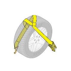 B/A Products 2" Basket Strap with Flat Hook