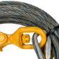 BA Products Fiber Core Winch Cable with Self-Locking Swivel Hook