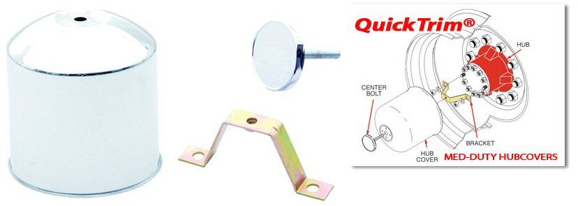 phoenix stainless steel rear axle hub cover