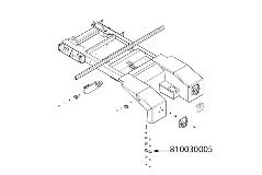 Miller Rear Body Mounting Plate, Century, Eagle, Vulcan