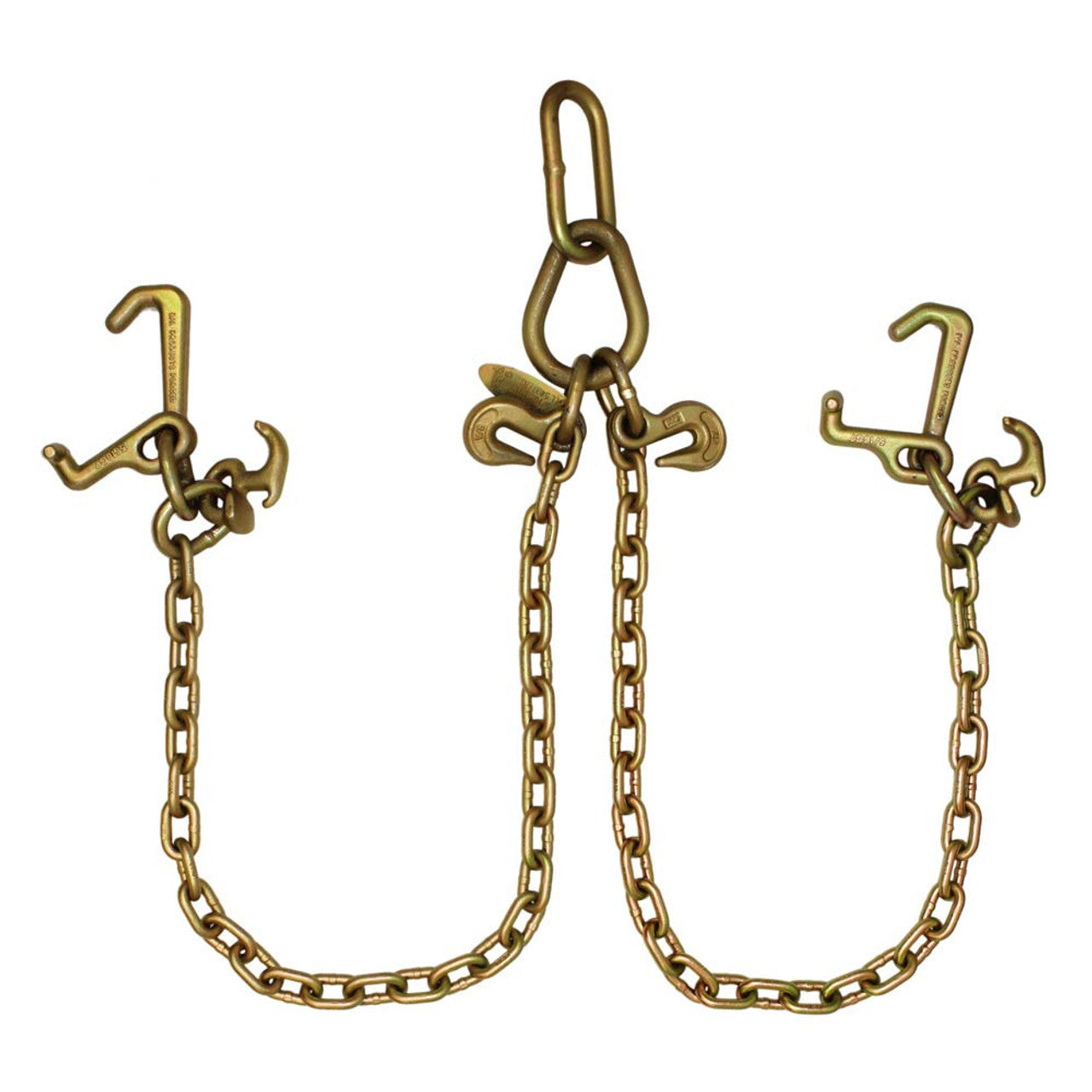 B/A Products Low-Profile V-Chain with R Hooks, T Hooks, & Mini J Hooks