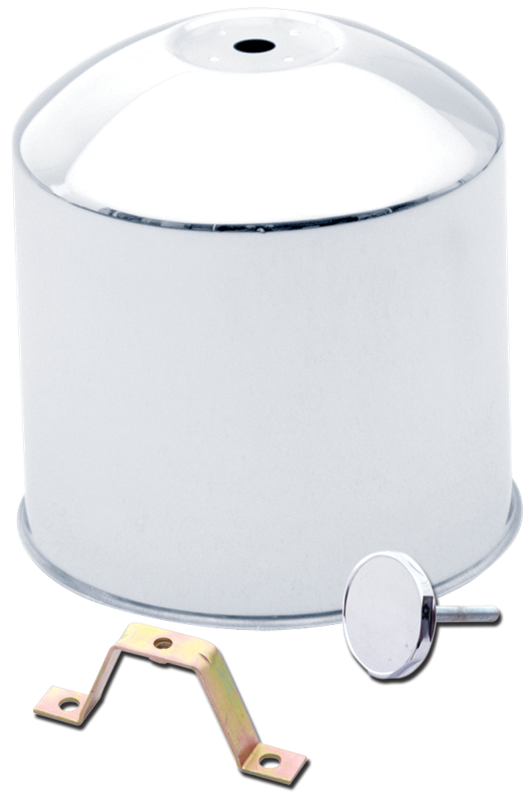 Phoenix QuickTrim Stainless Steel Rear Axle Hub Cover Kit for Medium Duty Trucks