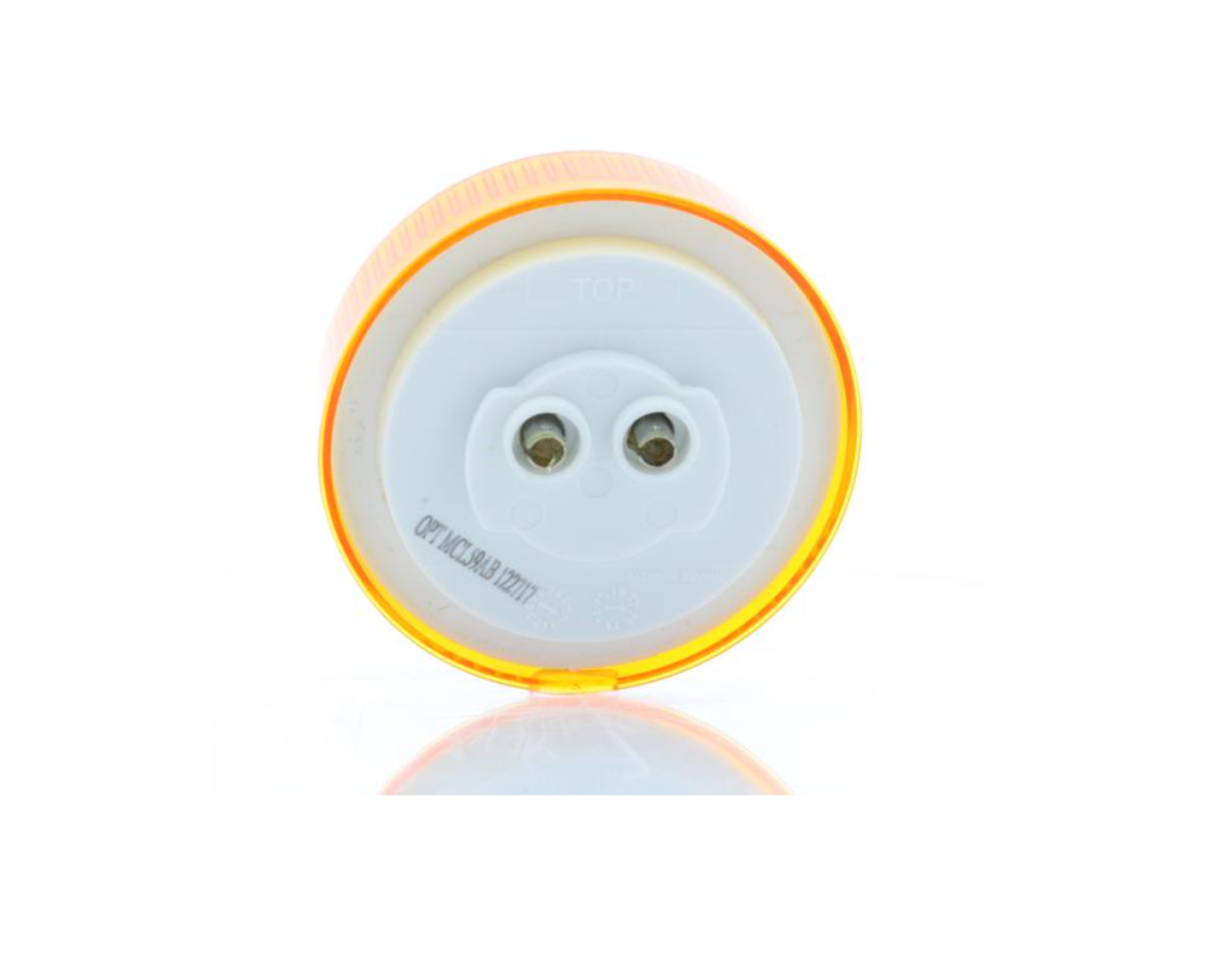 amber LED round light