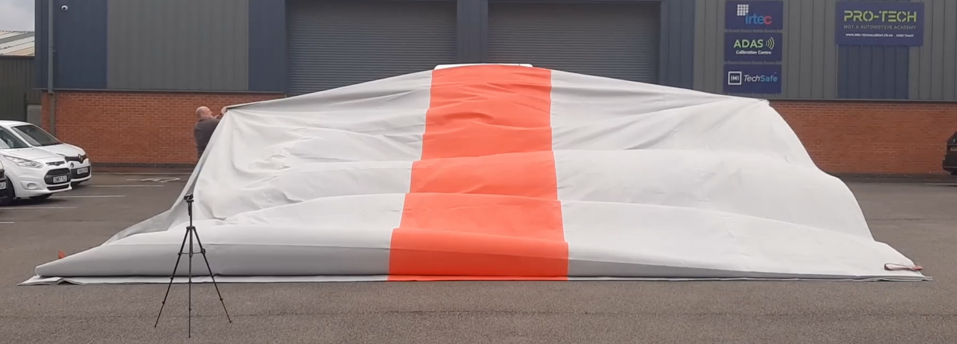 car fire blanket for Tesla