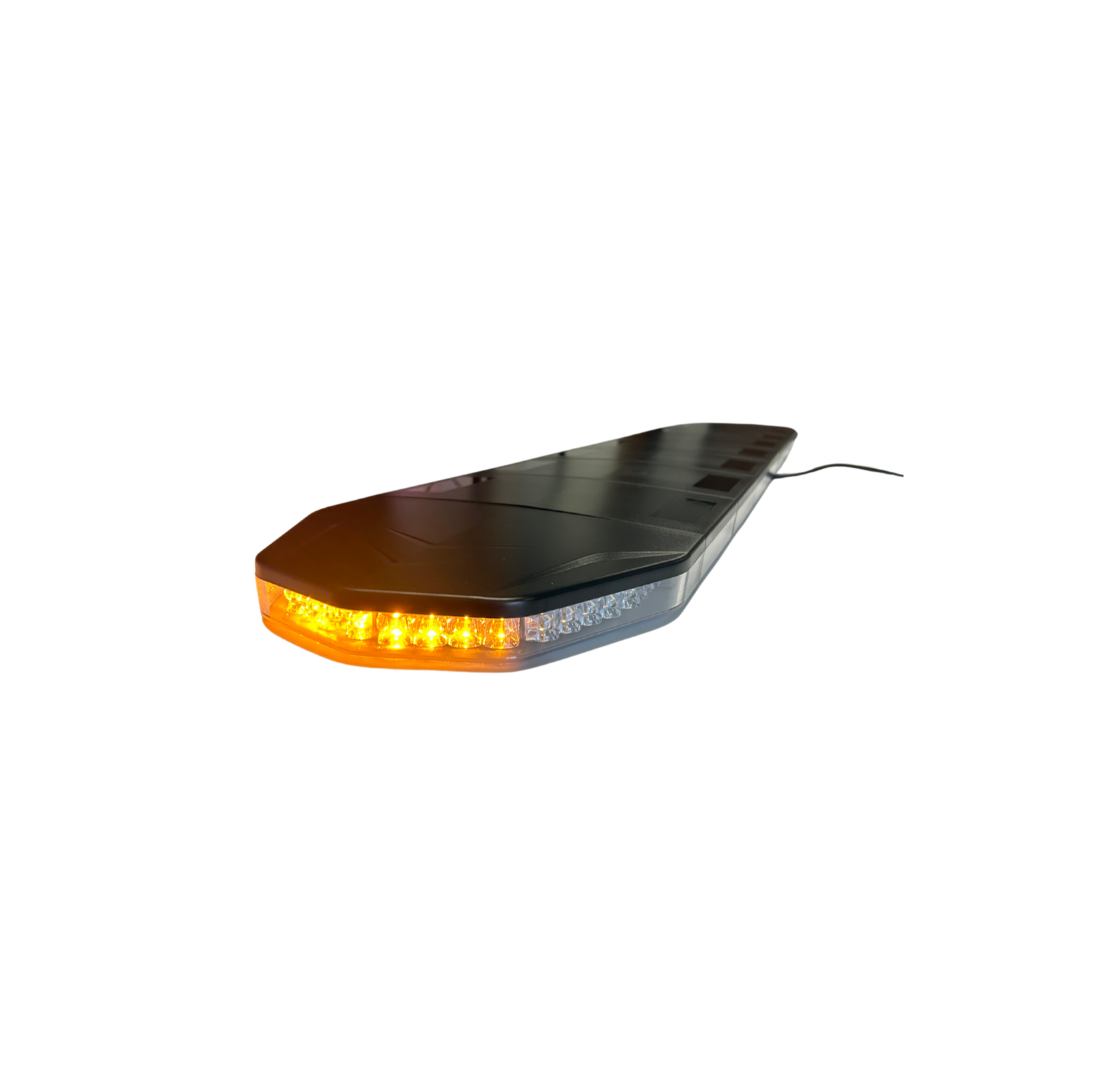 red blue clear light bar