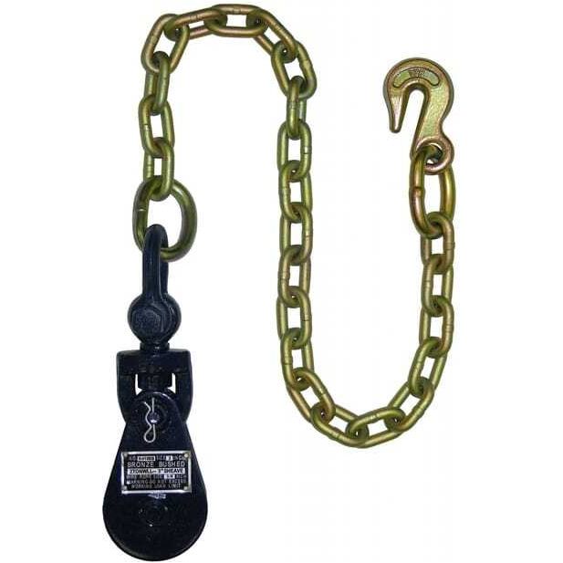 Snatch Block with Chain