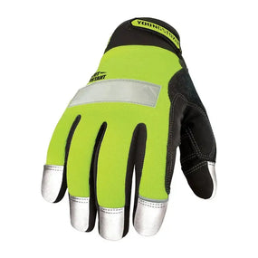 Youngstown Reflective Work Gloves Cut Resistant Safety - 08-3083-10