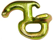 R-Hook attachment.  Fits a variety of smaller tie-down openings.  Can be attached to chain.