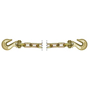 binder safety chain with clevis grab hooks