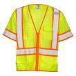 Kishigo Lime Mesh Safety Vest Class 3 - (XXXL)