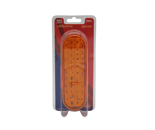 Maxxima 60 LEDS Amber Oval M63100Y