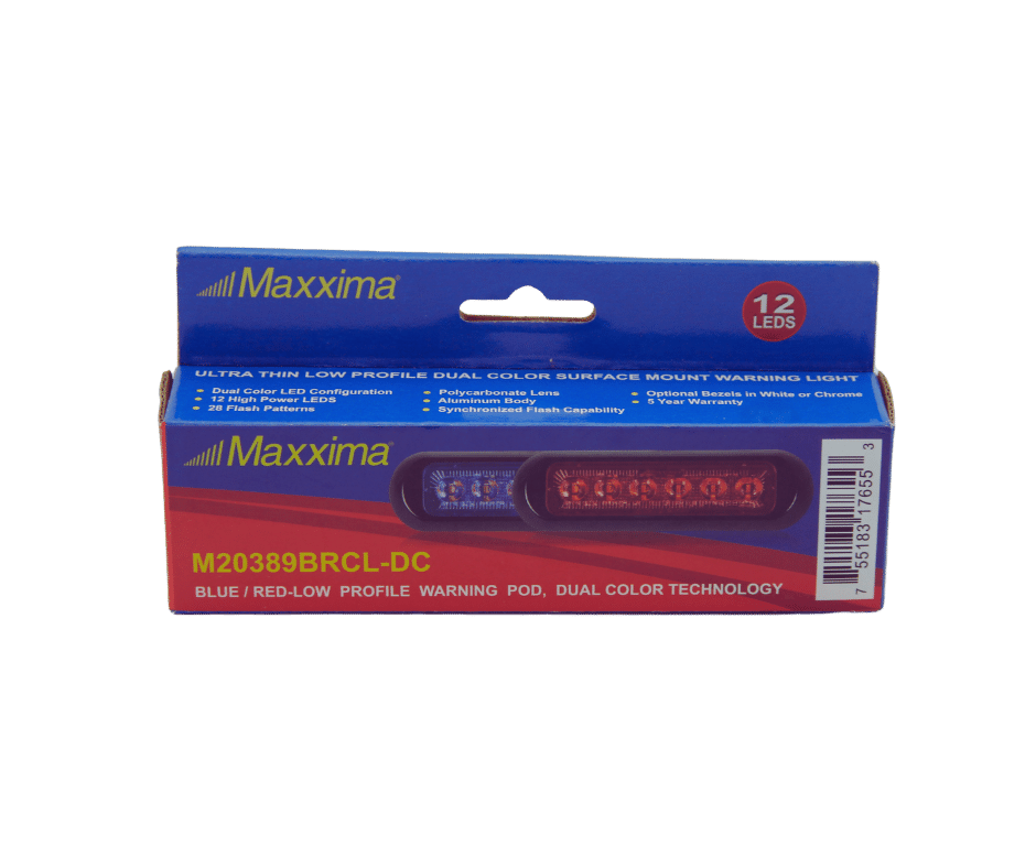 Maxxima Dual Thin Warning LIght