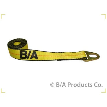B/A Wheel Lift Tie-Down Strap with Grab Plate
