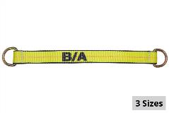 B/A Products 3 PLY 48" Axle Strap: D RING