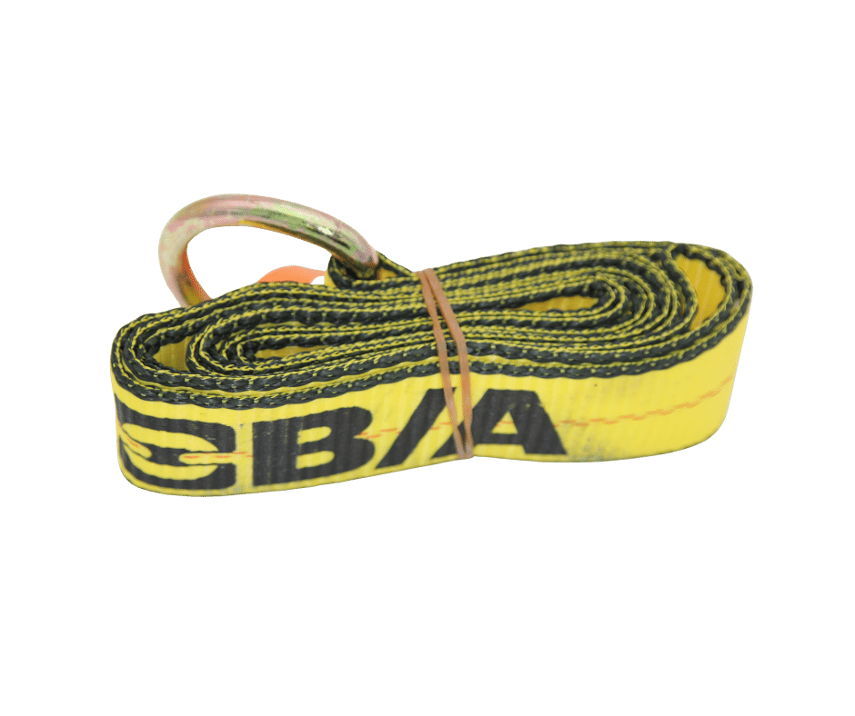 B/A Products Wheel Lift Tie-Down Strap with D-Rings