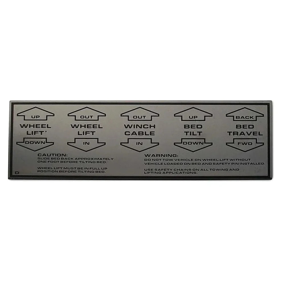 miller decal plate