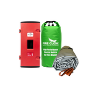 van car fire blanket