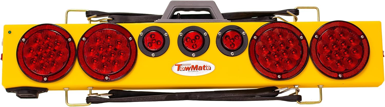 TowMate 36 Inch Wireless Tow Light Bar With Stop Tail Turn Signals And Side Marker Lights by TowMate