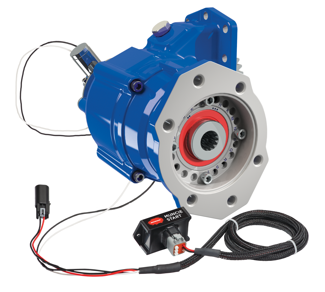 Muncie Clutch Shift PTO, Hot Shift LH, 7/8-13 Spline