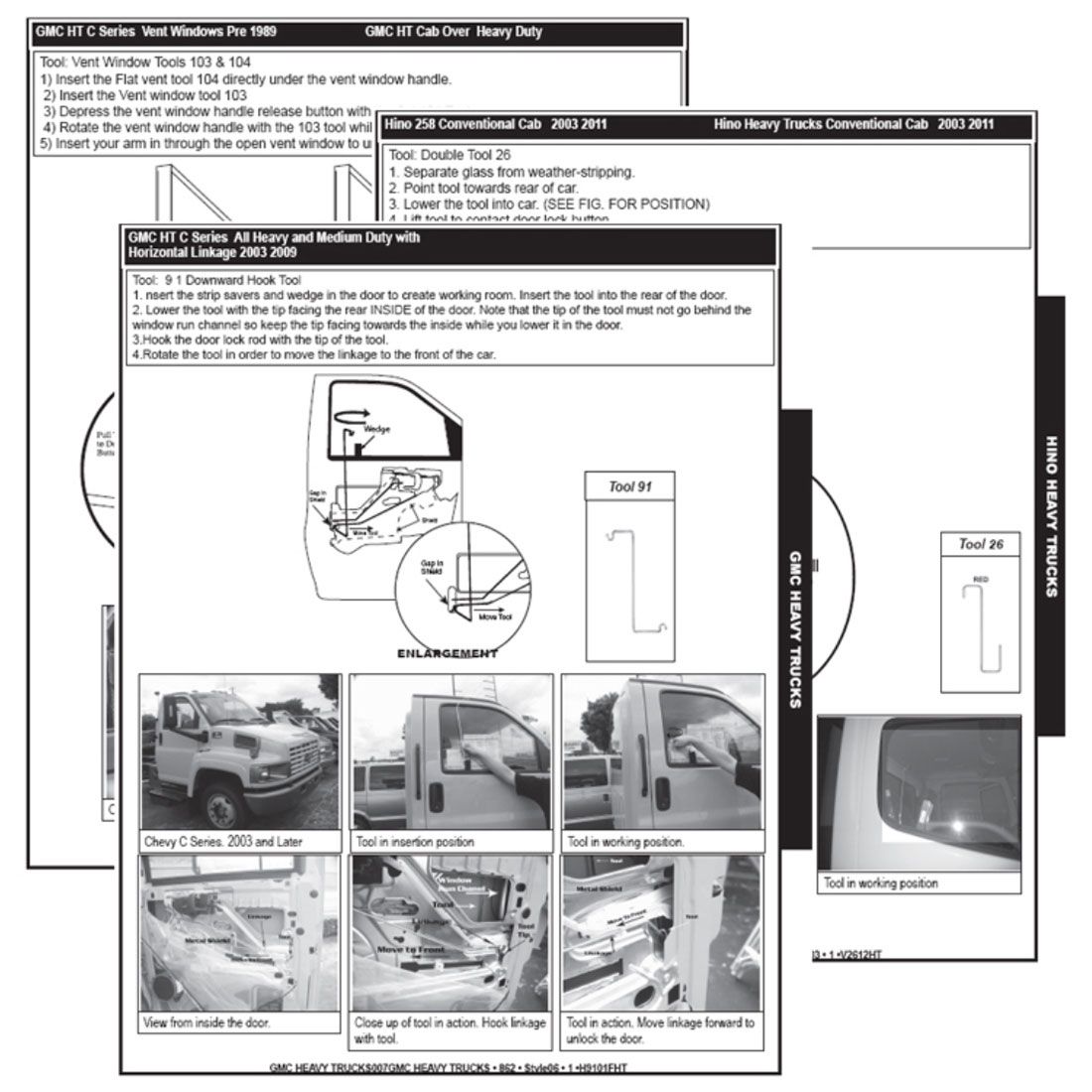 Access Tools Master Set Instructions