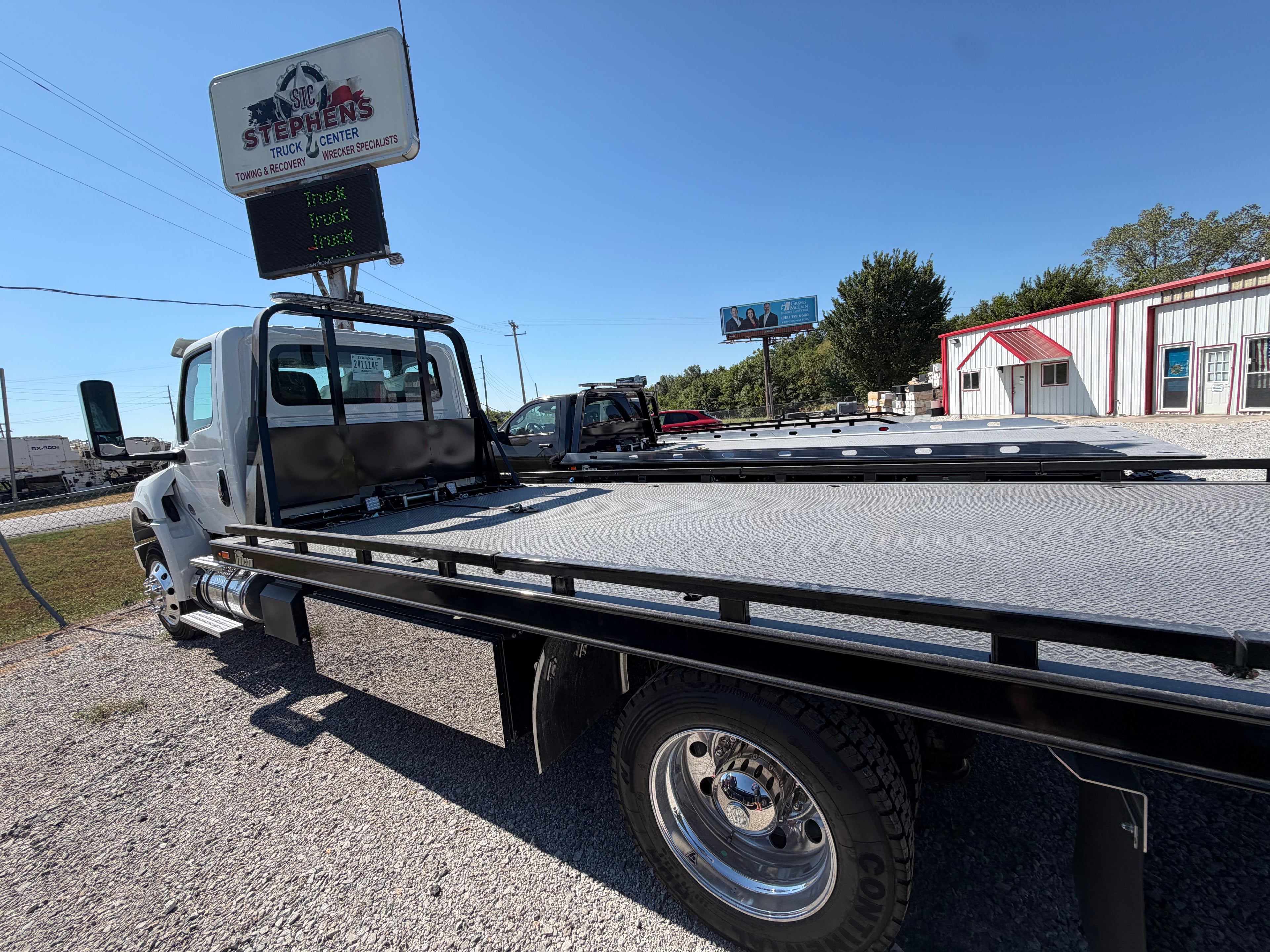 2027 International MV with Vulcan 12 Series Car Carrier – White by Stephens Truck Center