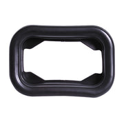 Maxxima Rectangular Black Vinyl Grommet
