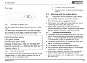 Rotzler Snatch Block 70,000lb  3/4' to 1 3/16