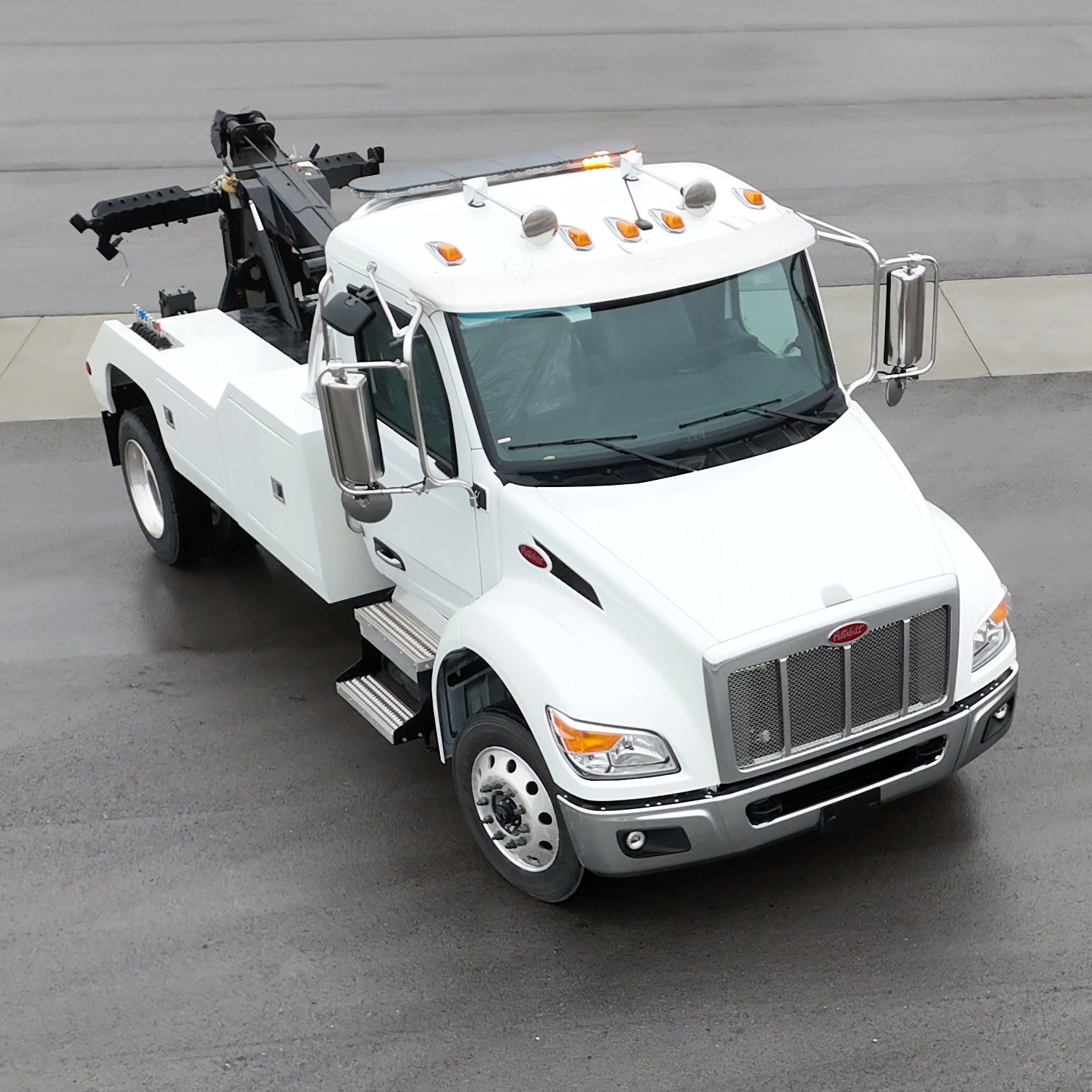 2025 Peterbilt 536 with Century 2465 Integrated (12 Ton)