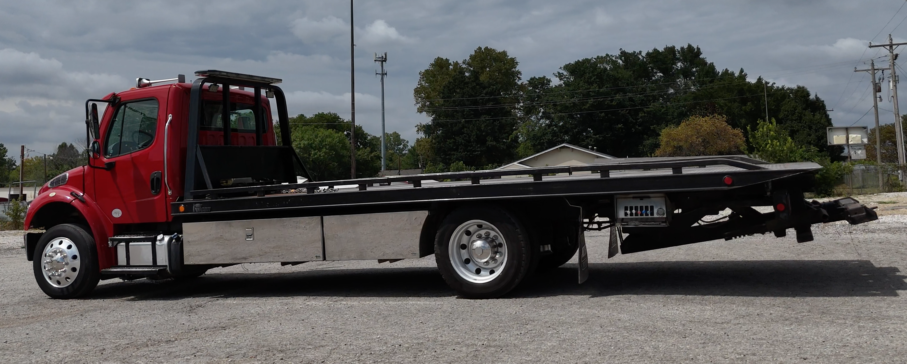 2018 Freightliner with Vulcan 21.5' Bed by Stephens Truck Center