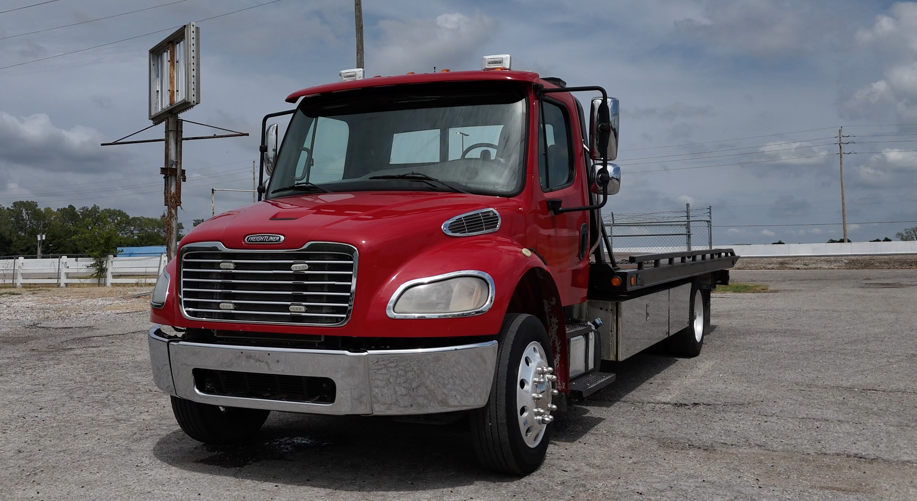 2018 Freightliner with Vulcan 21.5' Bed by Stephens Truck Center