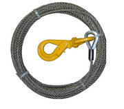 BA Products Winch Cable | 50 foot | 7/16