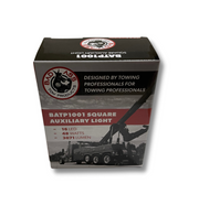 square tow truck work light