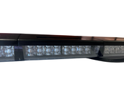 red blue clear light bar
