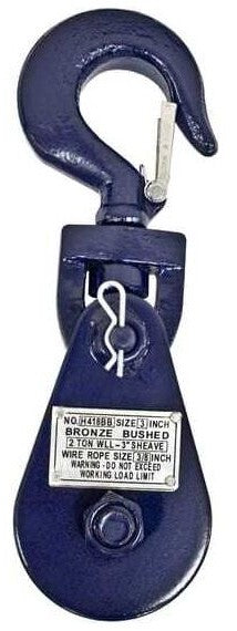 BA Products Snatch Block w/ Latched Swivel Hook by Stephens Truck Center