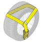 B/A Products Wheel Lift Tie-Down Strap with D-Rings